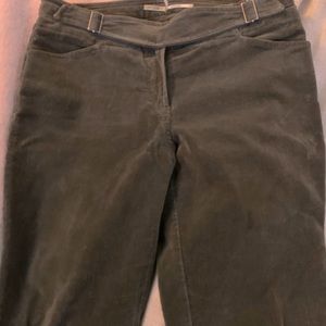 Max Studio green corduroys